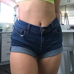 old navy jean shorts